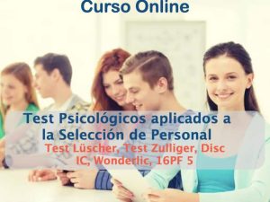 Curso Test para Selección de Personal