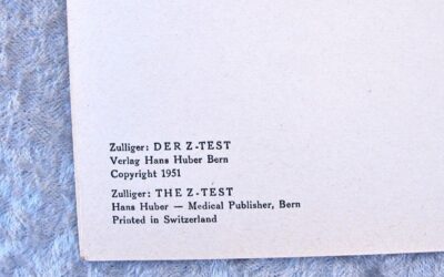 Biografía Hans Zulliger – Test de Zulliger